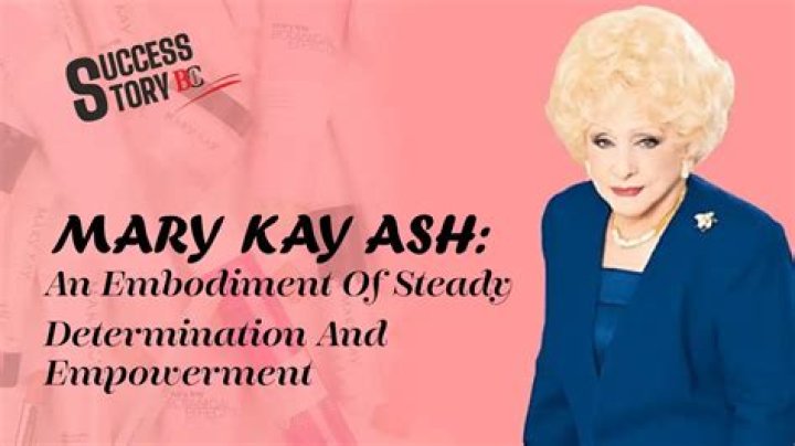 Mary Kay Ash Net Worth And The Path To Success